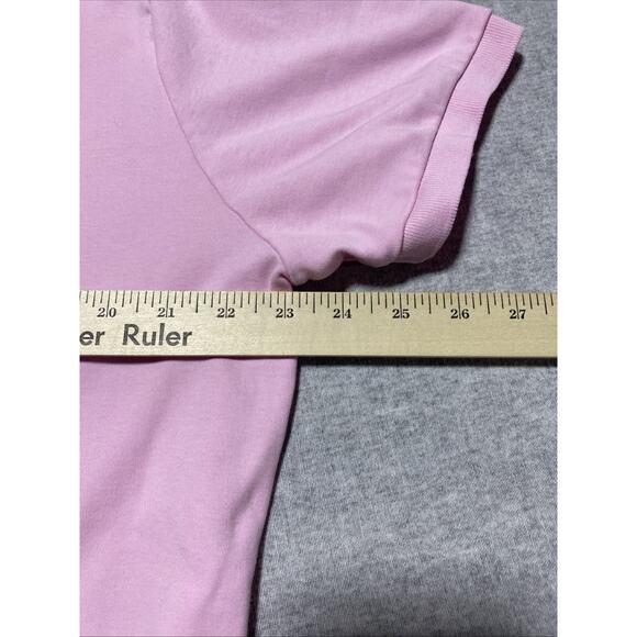 Polo Ralph Lauren Shirt Mens Extra Large Pink Flesh Pony Golf Preppy Classic - Picture 9 of 9